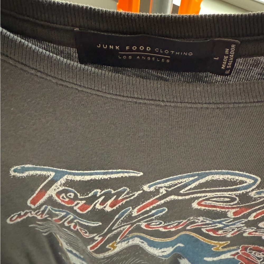 Junk Food Clothing Black Tom Petty Graphic Tee - Picture 2 of 2